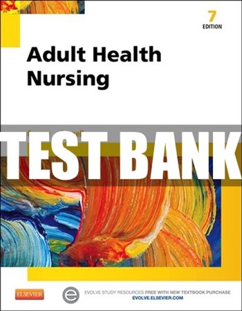Adult Health Nursing 7th Edition Cooper Test Bank