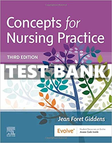 Test Bank for Concepts for Nursing Practice 3rd Edition Giddens